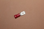 Kabelverbinder Flachsteckzunge rot 6,3mm Dresselhaus