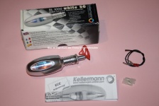 Kellermann Blinker BL1000SG BL 1000 SG chrom seidenmatt mit Schraubgewinde M10x1,25