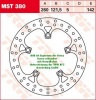 142/121,5/260 MST380 Bremsscheibe von TRW mit ABE