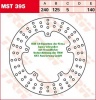 140/125/240 MST395 Bremsscheibe von TRW mit ABE