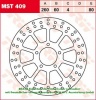 80/60/260 MST409 Bremsscheibe von TRW mit ABE