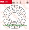 120/102/260 MST431 Bremsscheibe von TRW mit ABE