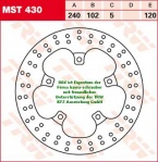 120/102/240 MST430 Bremsscheibe von TRW mit ABE