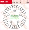 120/102/240 MST430 Bremsscheibe von TRW mit ABE 120/102/240 MST430 Bremsscheibe von TRW mit ABE