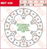 125/110/240 MST438 Bremsscheibe von TRW mit ABE