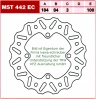 100/84/184 MST442EC Bremsscheibe offroad von TRW mit ABE