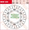 150/132/267 MSW268 Bremsscheibe von TRW mit ABE 150/132/267 MSW268 Bremsscheibe von TRW mit ABE