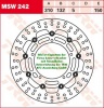 150/132/310 MSW242 Bremsscheibe von TRW mit ABE