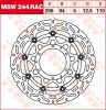 110/94/296 MSW244RAC Bremsscheibe von TRW mit ABE