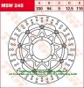 110/94/330 MSW245 Bremsscheibe von TRW mit ABE 110/94/330 MSW245 Bremsscheibe von TRW mit ABE