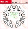 166/150,2/320 MSW276 Bremsscheibe von TRW mit ABE