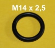 O-Ring lfest 14x2,5 M14 x 2,5