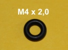 O-Ring lfest 4x2,0 M4 x 2,0