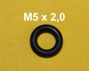 O-Ring lfest 5x2,0 M5 x 2,0