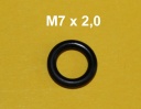 O-Ring lfest 7x2,0 M7 x 2,0