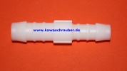 Kunststoff Schlauchverbinder Reduzierverbinder 13mm auf 10mm Innendurchmesser