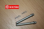 BREMBO 2x Stift und Spange Stiftsatz 20.3942.30 fr Bremszange P4 30/34F 4-Kolbenzange mit 65mm Lochabstand