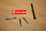 BREMBO Stift und Spange Stiftsatz 20.2800.50 fr Bremszange PF2 05 sym. alte Version 48mm
