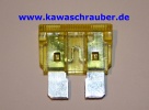 Flachstecksicherung Sicherung 20A 20 Ampere Flachstecksicherung Sicherung 20A 20 Ampere