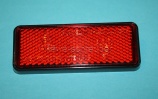 Reflektor rot mit Haltenase 91,5 x 36 mm E-geprüft zum Schrauben Reflektor rot mit Haltenase 91,5 x 36 mm E-geprüft zum Schrauben