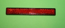 Daytona Reflektor rot rechteckig mit selbstklebender Folie 100 x 13 mm E-geprüft Daytona Reflektor rot rechteckig mit selbstklebender Folie 100 x 13 mm E-geprüft