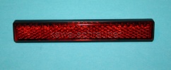 Daytona Reflektor rot mit Haltenase 100 x 13 mm E-geprft zum Schrauben