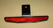 Reflektor rot mit universal Halter 125 x 18 mm E-geprüft Reflektor rot mit universal Halter 125 x 18 mm E-geprüft