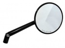 HIGHSIDER Spiegel MONTANA, rund, Aluminium Kopf schwarz matt, Stiel verstellbar, fr rechts o. links, incl. Adapter, E-geprft
