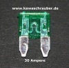 Mini Flachstecksicherung Sicherung 30A 30 Ampere Mini Flachstecksicherung Sicherung 30A 30 Ampere