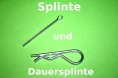 Splinte (einzeln lieferbar, kein Sortiment  !)