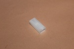 Gehäuse männlich 1-polig weiß Hella für 6,3mm Stecker Gehäuse männlich 1-polig weiß Hella für 6,3mm Stecker