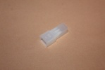 Gehäuse weiblich 1-polig weiß Hella für 6,3mm Stecker Gehäuse weiblich 1-polig weiß Hella für 6,3mm Stecker