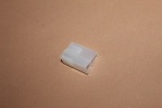 Gehäuse männlich 2-polig weiß Hella für 6,3mm Stecker männlich horizontal vertikal Gehäuse männlich 2-polig weiß Hella für 6,3mm Stecker männlich horizontal vertikal