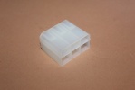 Gehäuse männlich 6-polig weiß Hella für 6,3mm Stecker Gehäuse männlich 6-polig weiß Hella für 6,3mm Stecker