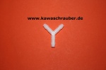 Kunststoff Y Schlauchverbinder Abzweigverbinder  Y-Verbinder Verbindungsstutzen 4mm