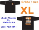 Biker helfen Kindern in Not ! Dein Spenden-T-Shirt von ride-4-kids Gre XL